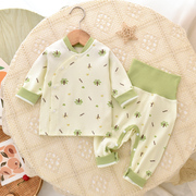 婴儿内衣套装纯棉长袖，春秋季男女宝宝，秋衣裤睡衣新生儿衣服0-1岁