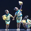 小荷风采童年的柚子灯儿童演出服，女童田野道具秧歌民族舞蹈表演服