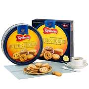 蓝罐（Kjeldsens）曲奇饼干礼盒装908g丹麦进口休闲零果肉条