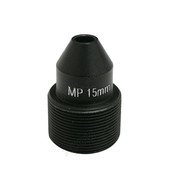 百万像素15mm高清M12锥形镜头 MP单板摄像机尖锥型镜嘴 安防配件