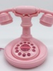 个性酒店复古电话机卡通有线座机，粉色可爱家用电话机可做道具拍摄