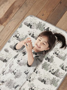 721星球儿童苎麻凉席宝宝可用透气坐垫婴儿床凉垫夏季幼儿园席子
