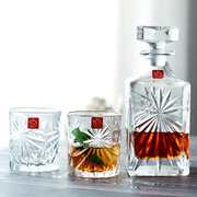 rcr意大利进口水晶玻璃洋酒杯，酒瓶欧式创意复古威士忌杯酒樽套装