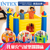 INTEX儿童蹦蹦床充气城堡玩具 室内外家用小型游乐场气堡跳跳床