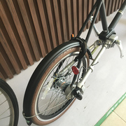 日本丸石20寸无链条传动轴自行车学生变速车男城市单车通勤车