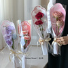 花喜爱母亲节单支套袋多支花朵，袋康乃馨花束包装袋鲜花包装材料