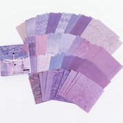 复古森系可选色 唯美单面印花便签千纸鹤折纸 粉色系紫色系蓝色系