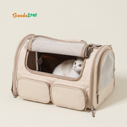 猫咪外出包手提式斜挎猫包便携单肩狗狗外带可折叠大容量双肩背包