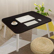 小桌子卧室坐地加高加大折叠电脑桌，床上书桌简易寝室家用小桌板
