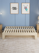 实木沙发床床两用单小户型简约现代双人床客厅抽拉多功能伸缩折叠