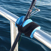 引路人U型竿架护栏用简易支架卡竿架鱼竿架钓鱼装备船钓竿架