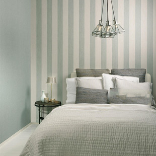 比利时风格条纹壁布现代简约简美条纹沙发客厅提供卧室背景墙壁纸
