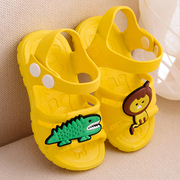 宝宝凉鞋夏季露趾男童女童0-1-2-3岁婴幼，儿童凉鞋防滑塑料学步鞋
