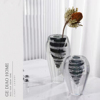 轻奢北欧现代创意气泡水晶玻璃琉璃花瓶客厅酒店样板间花插花器