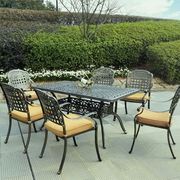 户外铸铝桌椅组合阳台庭院休闲餐桌五七件套室外露台花园家具