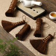 天然棕刷棕榈丝茶刷子不掉毛笔养壶笔刷茶盘扫水功夫茶室茶台清理