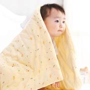 婴儿纯棉盖毯宝宝手工棉花，加厚盖被新生儿抱毯子午睡小被子秋冬