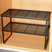 厨房锅架置物架橱柜内分层储物架，隔板家用多功能，下水槽锅具收纳架
