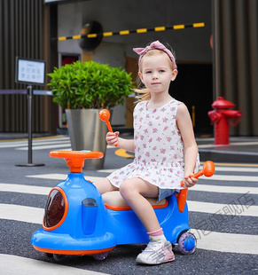 扭扭车儿童1--3岁男女宝宝大人可坐防侧翻摇摆车滑行车儿童滑行车