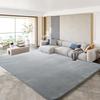 珊瑚绒地毯家用客厅沙发全铺脚垫简约色垫子卧室床边防滑地垫定制
