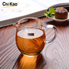 奇高台湾手工玻璃茶具龙胆，公道杯加厚耐热茶海功夫茶具配件分茶器