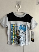 外贸原单儿童乐高蝙蝠侠卡通夏季男童纯棉短袖T恤时尚