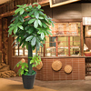 仿真植物假招财发财树盆栽客厅花绿植塑料金钱树假花花卉室内装饰