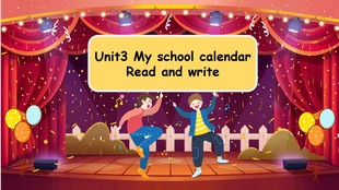 PEP五年级下册U3-read and write-ppt课件