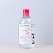 bioderma贝德玛卸妆水，粉水500ml脸部温和清洁无刺激女法国卸妆液