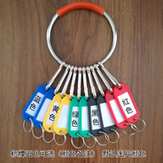 简易金属大钥匙环圈串板个人公司部门宾馆钥匙标记牌管理钥匙板盘