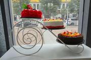 销创意蛋糕架婚庆三层糕点架生日简约多层甜品架欧式点心架铁艺品