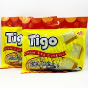 越贡Tigo鸡蛋牛奶味面包干300克X2袋 进口网红早餐零食鸡蛋饼