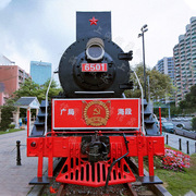 大型欧式仿真铁艺蒸汽机火车头复古火车模型主题餐厅加工制作