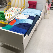 国内宜家儿童床 实木床桑维 加长床框架带床板
