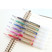 自控墨针管型直液式速干走珠笔商务签字笔，学生用笔彩色水笔中性笔