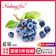 蓝莓鲜果新鲜125g一盒装当季水果，新鲜云南蓝莓沙拉烘焙新鲜水果