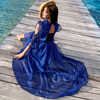 巴厘岛沙滩裙子仙女超仙森系，连衣裙2024夏装，旅游收腰显瘦气质