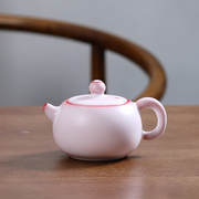 功夫茶具猪油釉茶壶陶瓷红胎手工，泡茶龙泉青瓷，家用客厅茶室西施壶