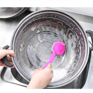 不锈钢清洁球厨房用品钢丝球不掉渣大号洗碗刷锅魔力，擦神器手柄擦