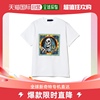 日本直邮BEAMS T联名HIROTTON 骷髅图案T恤 男女同款 纯棉 艺术展