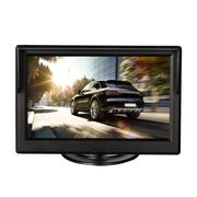 汽车显示屏倒车影像，dvd液晶屏幕通用遮阳板吸顶车载显示器5寸高清