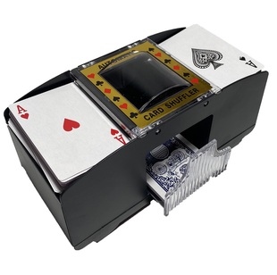 自动洗牌机洗牌器发牌器塑料，三国杀1-2付4付6付德州扑克牌配件