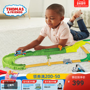 托马斯和朋友电动小火车轨道大师系列之飞跃丛林探险套装儿童玩具
