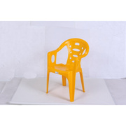 户外塑料椅子靠背可叠放扶手椅加厚凳子，家用休闲大排档餐椅夜宵椅