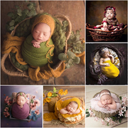 满月宝宝新生儿摄影服装道具拍照艺术，造型写真12个月婴儿童装出租