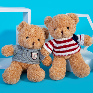 泰迪熊毛绒公仔抱抱熊玩具小熊，抱枕熊玩偶(熊，玩偶)娃娃大熊可爱生日礼物女