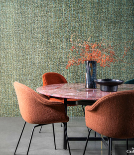 比利时arte进口墙纸现代简约植绒，质感沙发壁纸，730607306173062