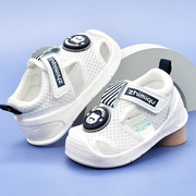 奥特莱斯凉鞋男夏季学步鞋，0一1-2岁防滑软底婴幼儿网鞋女宝宝鞋子