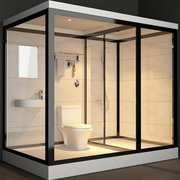 淋浴房整体卫浴房一体式室内成品卫生间集成浴室沐浴房日式洗澡间