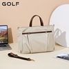 golf女手提15寸笔记本电脑包，大容量公文包单肩斜挎托特商务包